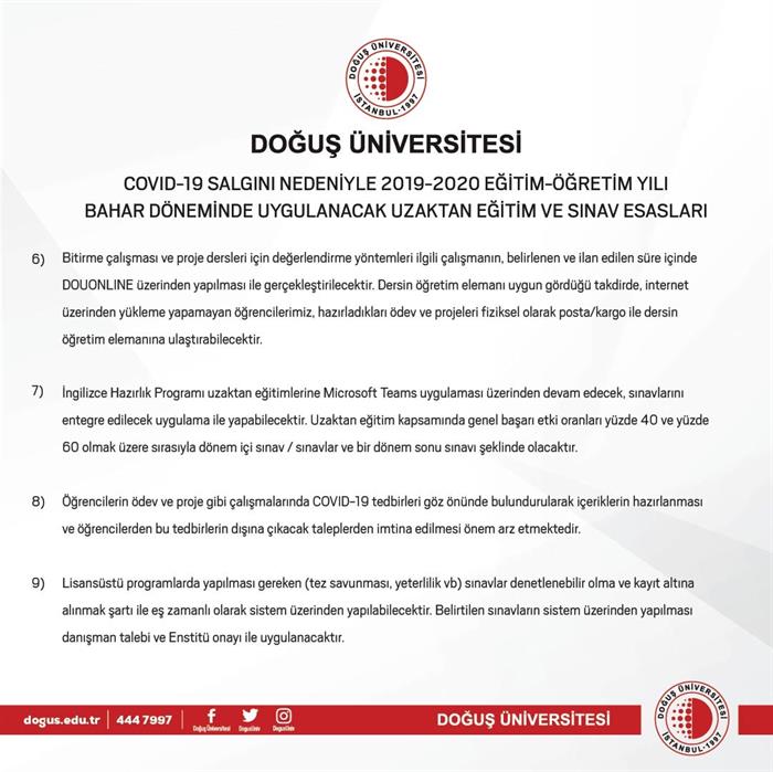 dogus universitesi
