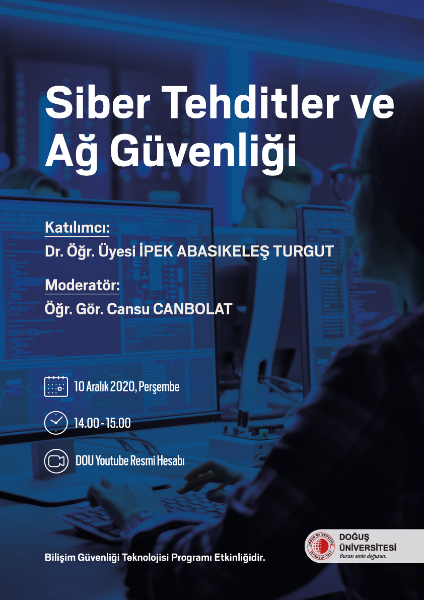 Siber Tehditler afis