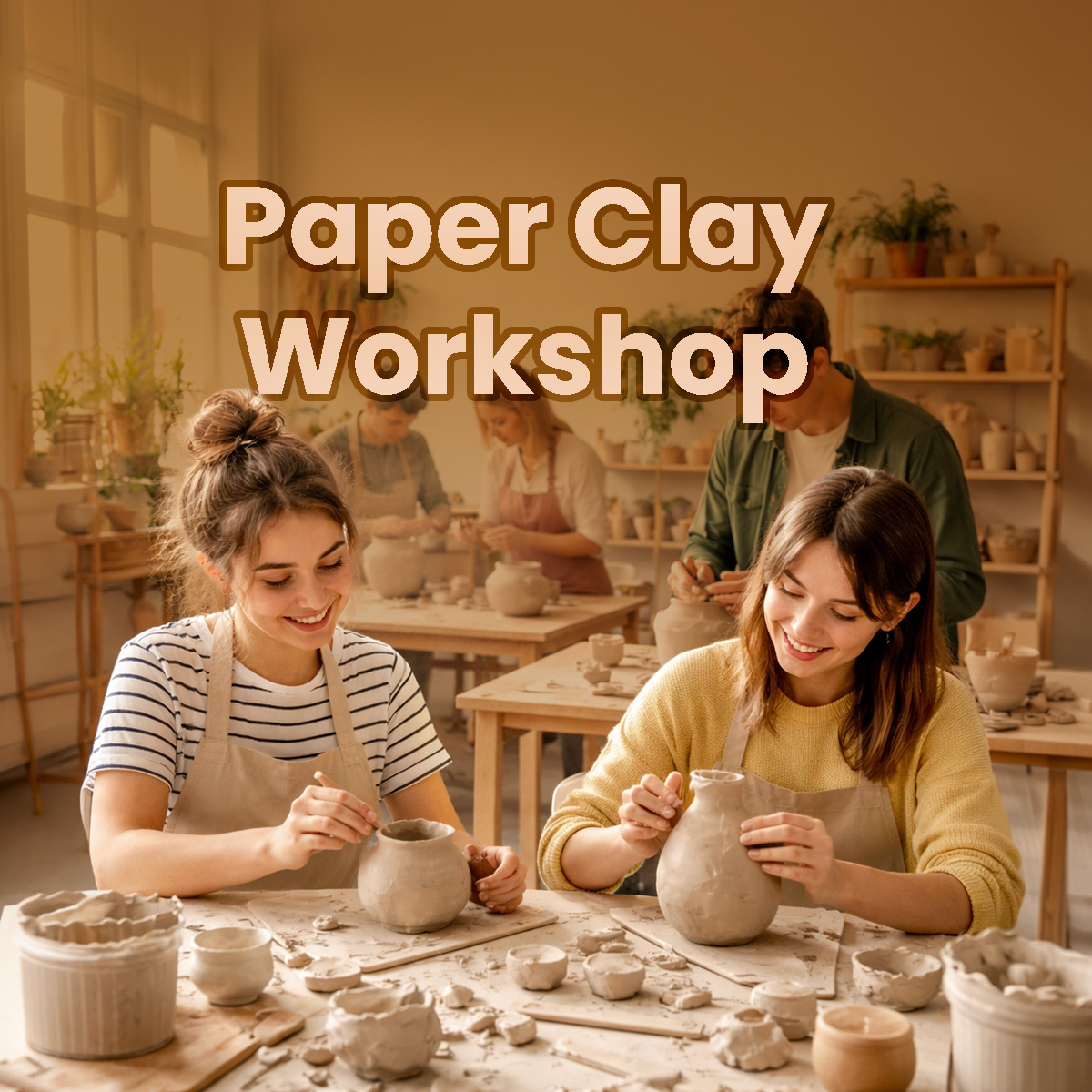 Paper Clay Workshop-pc