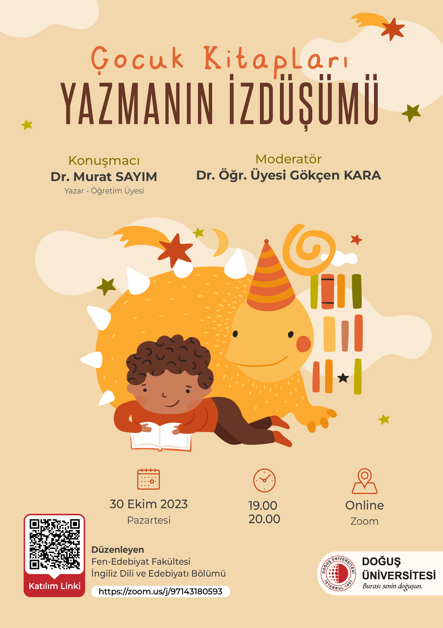 çocuk kitapları yazmanın izdüşümü_Afiş