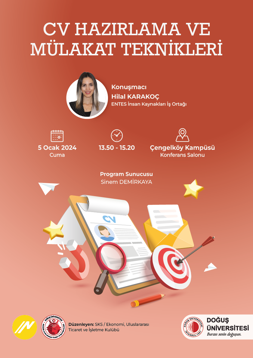 CV HAZIRLAMA VE MÜLAKAT TEKNİKLERİ_Afiş