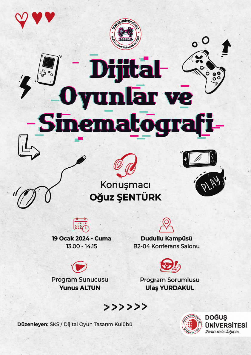 dijital oyunlar ve sinematografi_Afiş