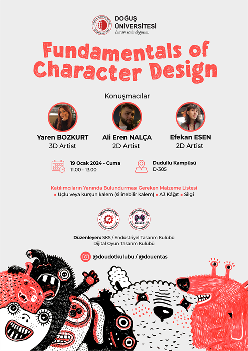 fundamentals of character design_Afiş