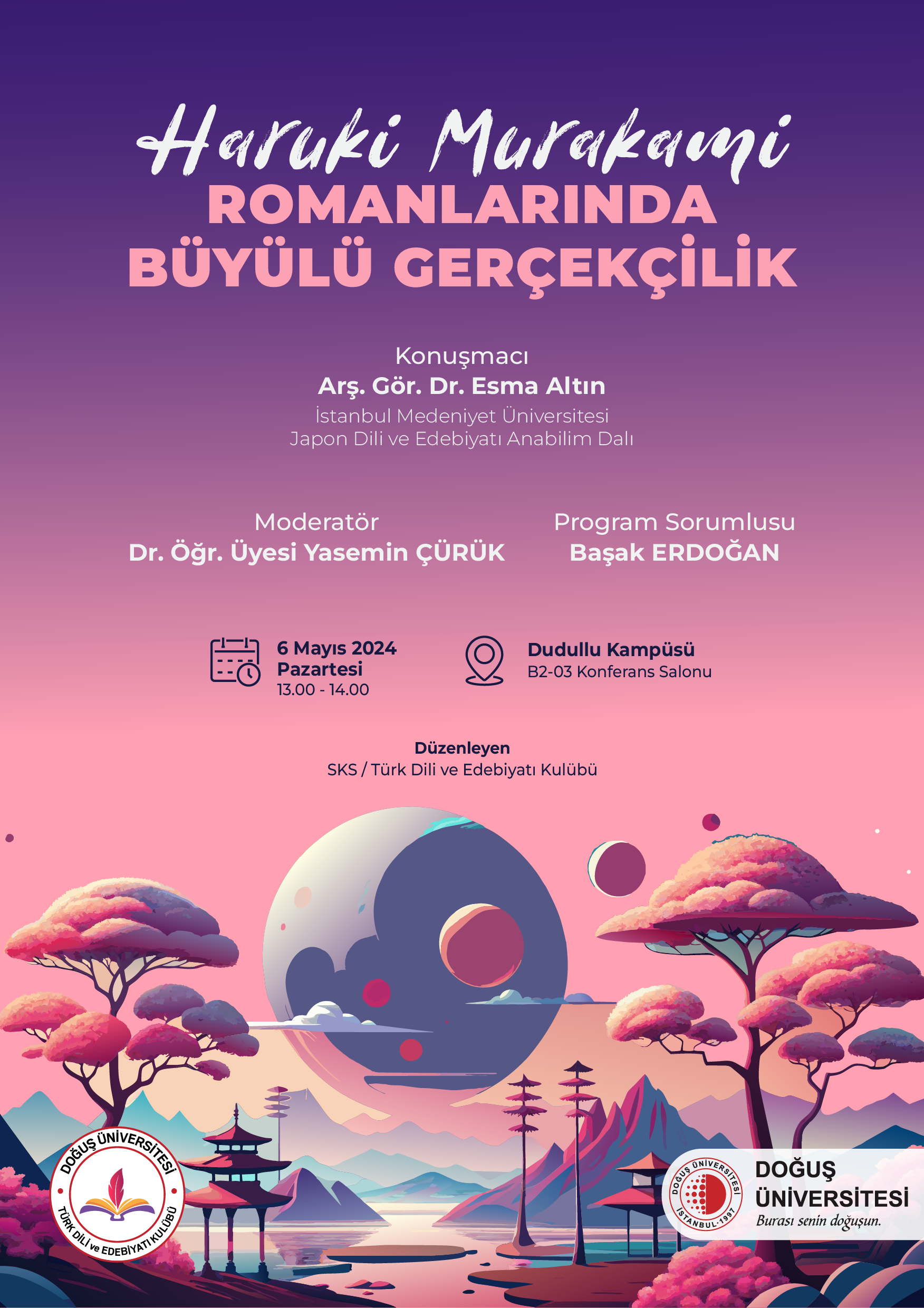 Haruki Murakami Romanlarında Büyülü Gerçekçilik_Afiş