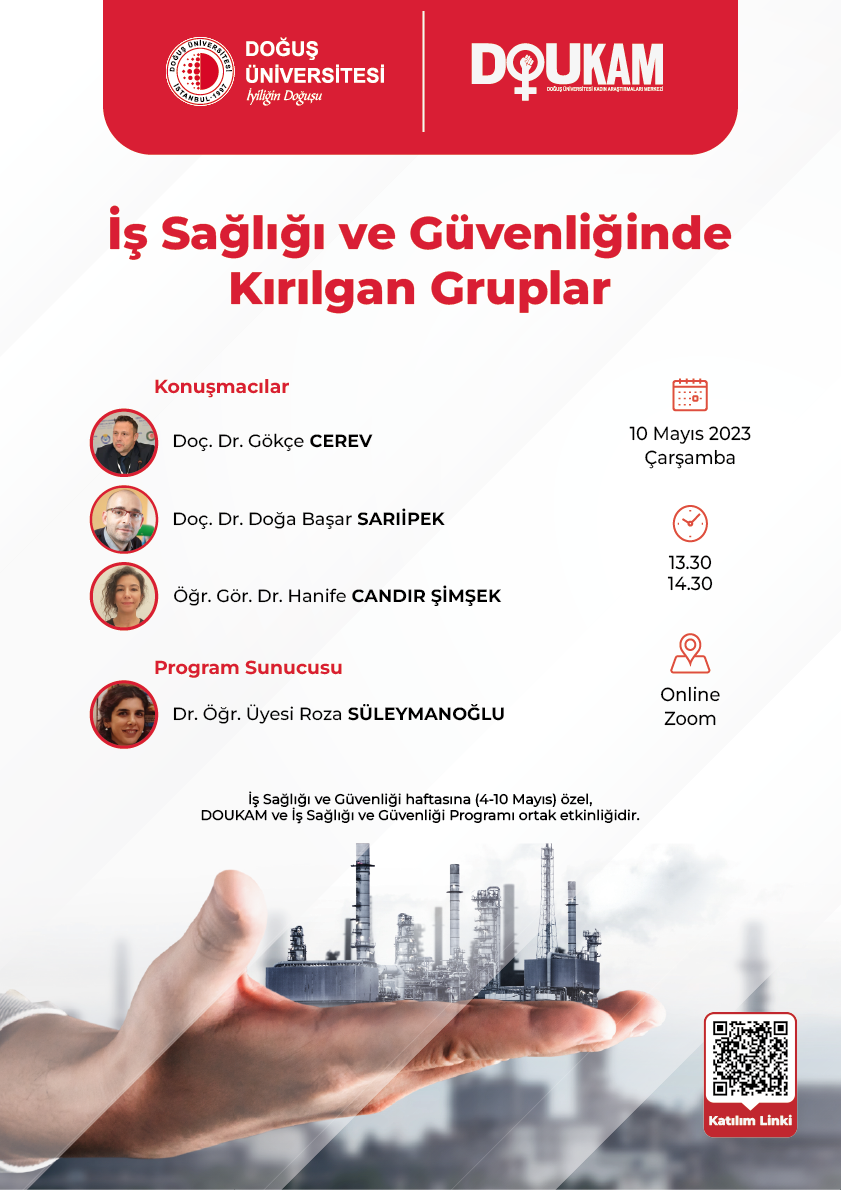 İş sağlığı ve güvenliğinde kırılgan gruplar_Afiş