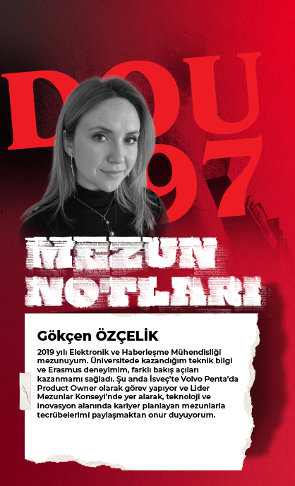 Gökçen Özçelik mezun notu