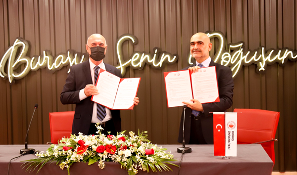 Doğuş Üniversitesi ve İstanbul Dudullu Organize Sanayi Bölgesi arasında Bilimsel - Kültürel - Sanatsal İş Birliği Protokolü” imzalandı.