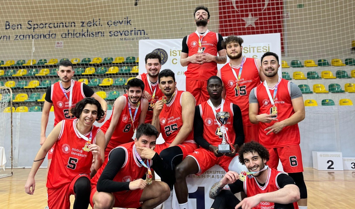 ÜNİLİG Basketbol 1. Lig şampiyonu Doğuş Üniversitesi oldu